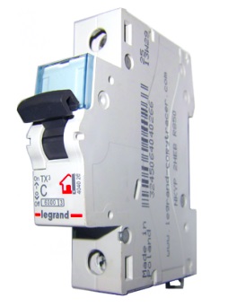 Legrand 404031, Выключатель автоматический TX3 6000 6 кА тип C 1П 230/400 В 32 А 1 модуль Legrand 404031