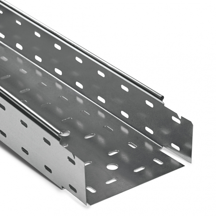 Лоток перфорированный PTK-Line ЛМПО 200x50 (0,7) 3м ПожТехКабель (531-023), Лоток перфорированный PTK-Line ЛМПО 200x50 (0,7) 3м ПожТехКабель (531-023)