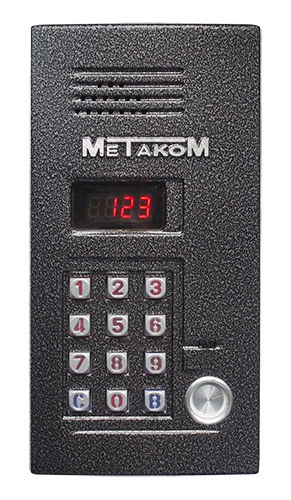 Блок вызова домофона Метаком MK2012-TM4EV