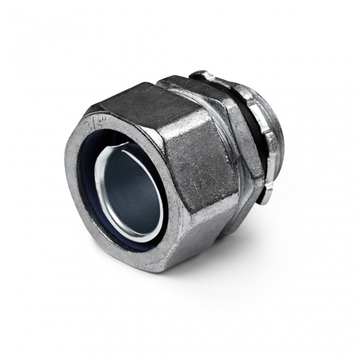 Муфта вводная для металлорукава 38 (1/10 шт) ПожТехКабель (812-008), Муфта вводная для металлорукава 38 (1/10 шт) ПожТехКабель (812-008)