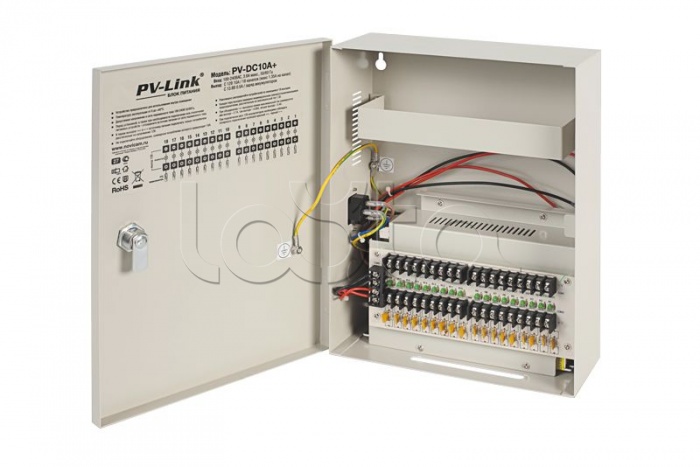 PV-Link PV-DC10Aplus|Профессиональный резервированный блок питания 12В ...