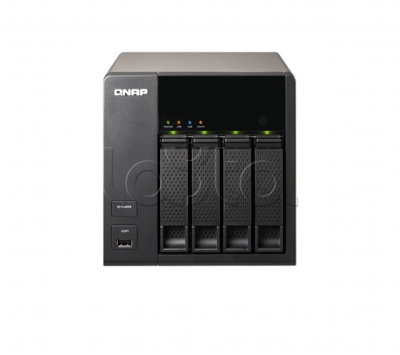 QNAP TS-420|RAID-накопитель сетевой QNAP TS-420 - купить, цена