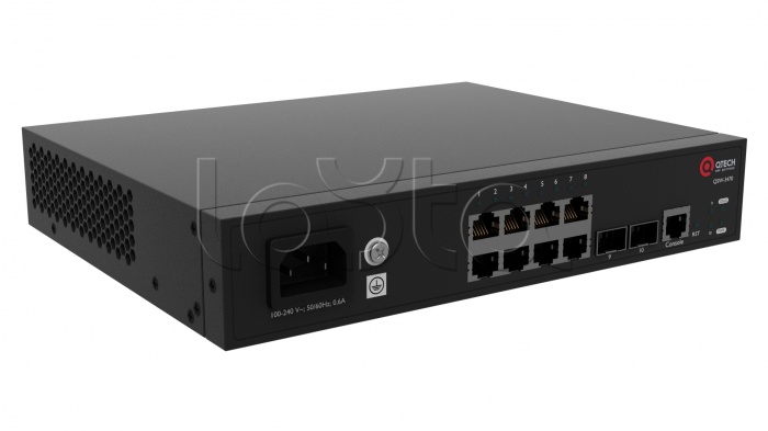 QTECH QSW-3470-10T-POE-AC|Коммутатор уровня L2+ с поддержкой PoE QTECH ...