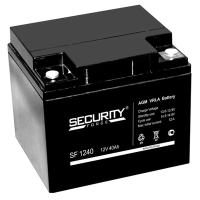 Аккумулятор свинцово-кислотный Security Force SF 1240