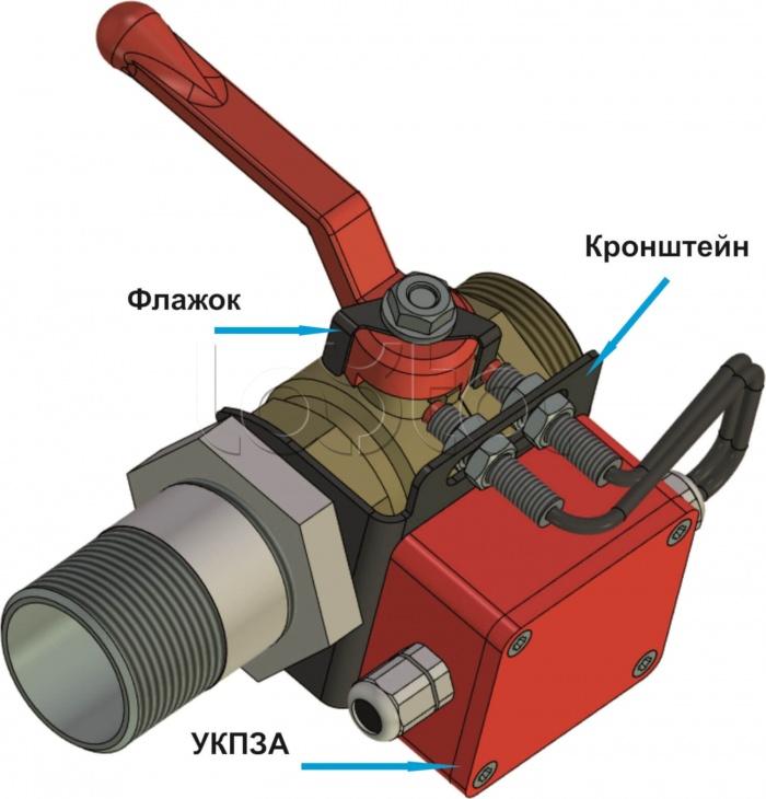 Спецавтоматика Кронштейн КШ-15-46-И (для УКПЗА v1, v2)|Кронштейн КШ-15 ...