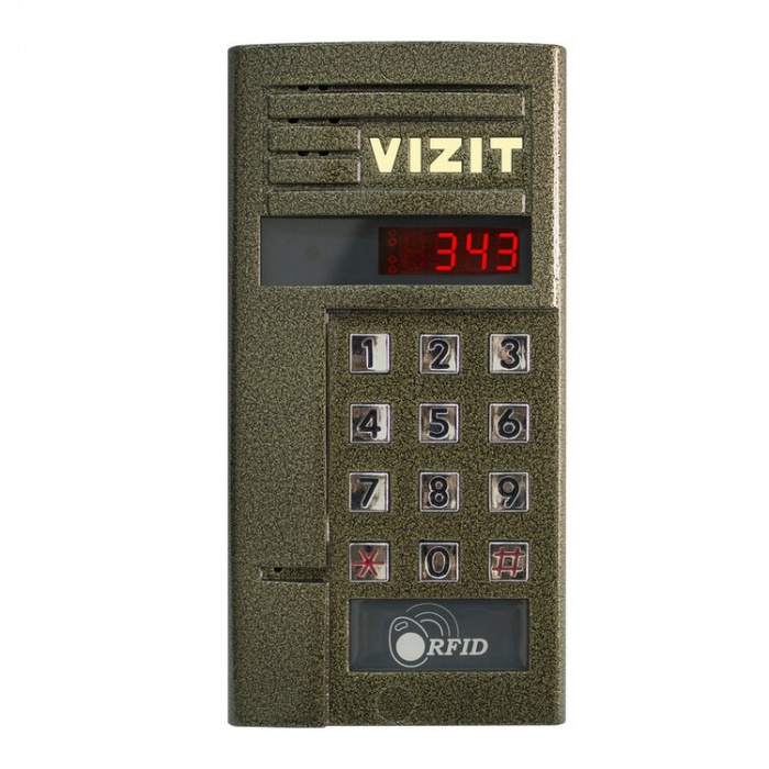 Vizit БВД-343R|Блок вызова домофона Vizit БВД-343R - купить, цена ...