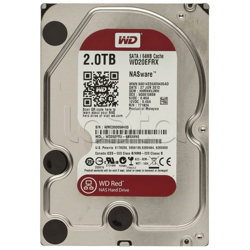 Western Digital WD20EFRX|Жесткий диск Western Digital Red HDD 2 Tb SATA ...