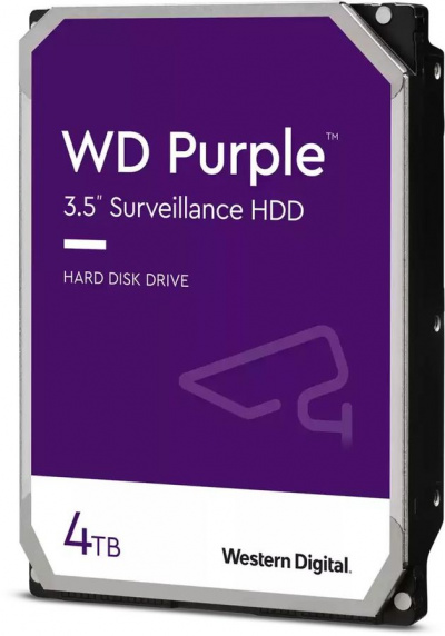 Жесткий диск Western Digital Purple HDD 4 Tb SATA-III 3.5&quot; WD42PURZ